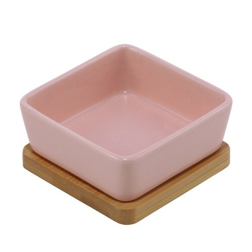 フードボウル ループ ディッシュ ライトピンク