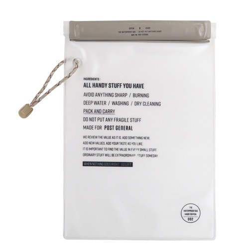 防水バッグ ウォータープルーフバッグ グレージュ