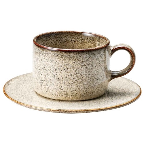 カップ&ソーサー 250ml ベージュ