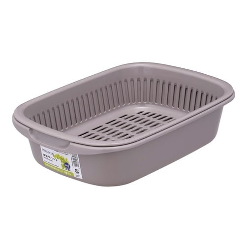 水切りラック クッキングパル ベージュグレー