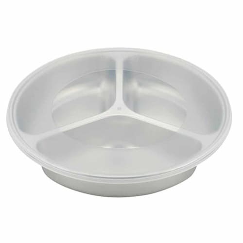 ランチプレート フタ付き 23cm M ステンレス