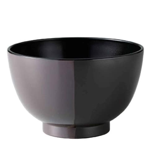 汁椀 500ml 山中塗 MUSUBI ブラウン