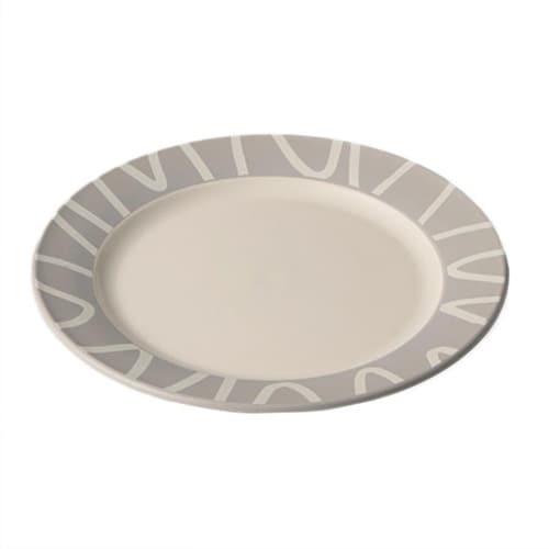 プレート 18cm S Amu dish グレー