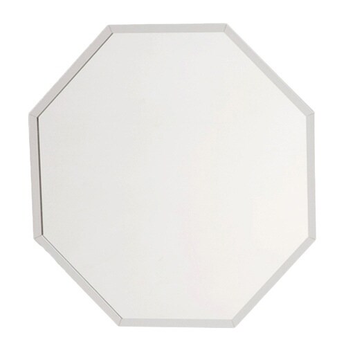 ウォールミラー 八角形ミラー Lサイズ シルバー