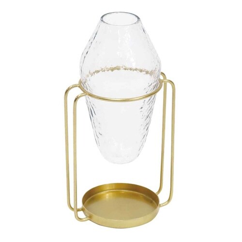 花瓶 インブルーム スタンドリサイクルガラスベース