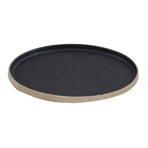 プレート 26cm L オーバル ブラック