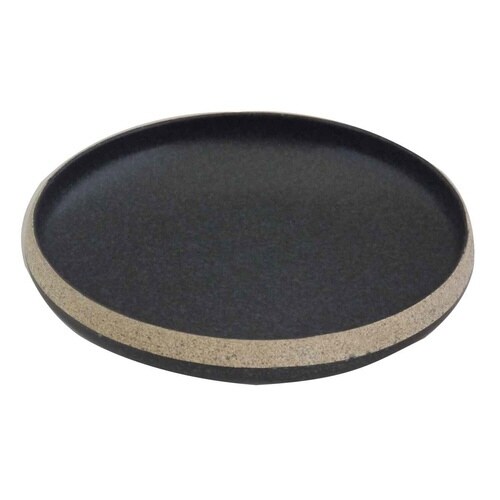 プレート 19cm M ラウンド ブラック