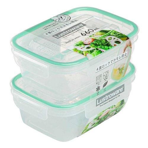 保存容器 660ml グリーンミント