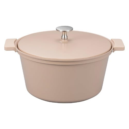 両手鍋 20cm IH対応 copan ベージュ