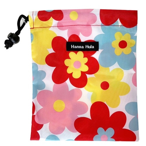 巾着 消臭巾着 Sサイズ おむつ ポップフラワー