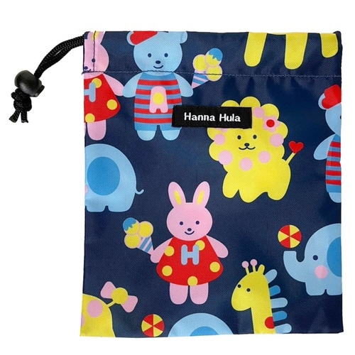 巾着 消臭巾着 Sサイズ おむつ アニマルフレンズ