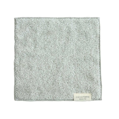 ミニタオル ココチエナ2 25×25cm グレー