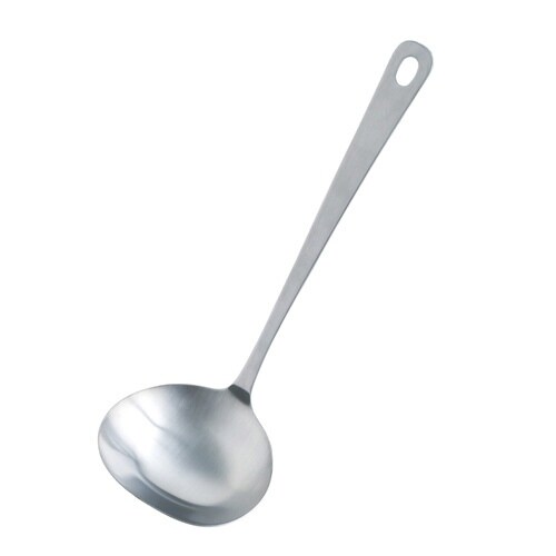 お玉 ママクック すくいやすいステンレスお玉