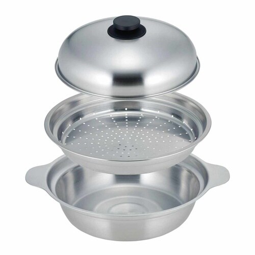 卓上鍋 24cm IH対応 ステンレス製 日本製