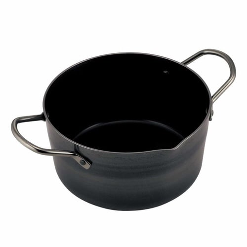 天ぷら鍋 16cm IH対応 鉄製 厚底 揚げ鍋