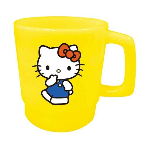 コップ 350ml 取っ手付き サンリオ イエロー