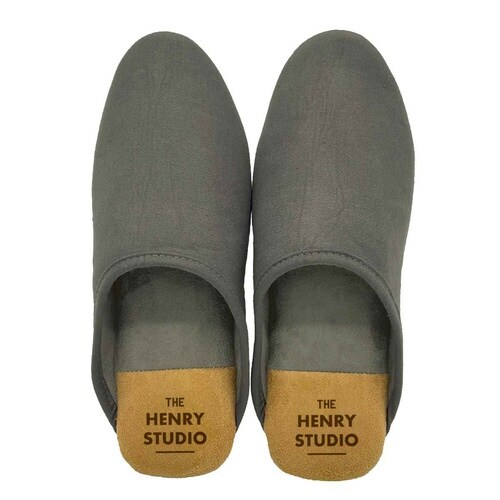スリッパ ヘンリースタジオ ダークグレー