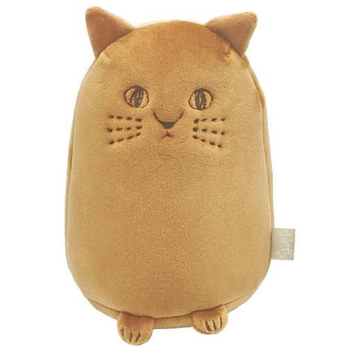 クッション にゃふにゃふ ブラウン