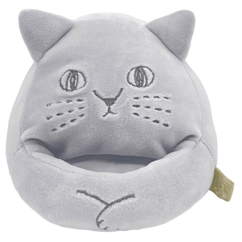 スマホスタンド にゃふにゃふ 携帯スタンド グレー