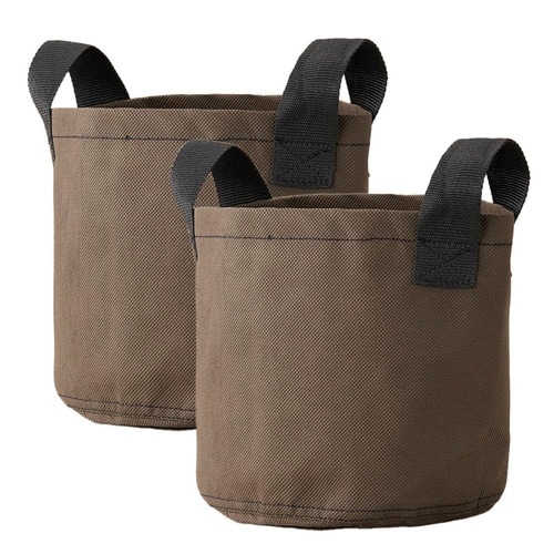 鉢カバー 不織布プランター 2個組 布