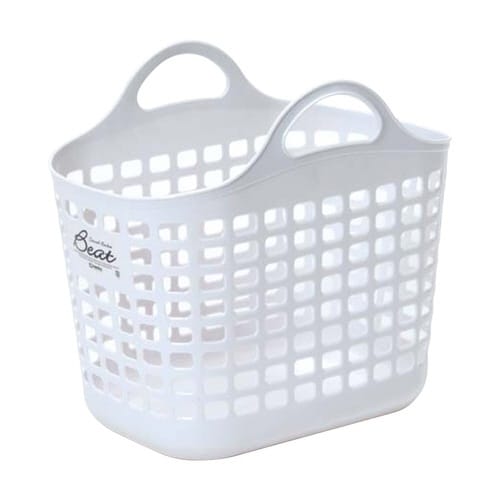 ランドリーバスケット ビートバスケット ホワイト