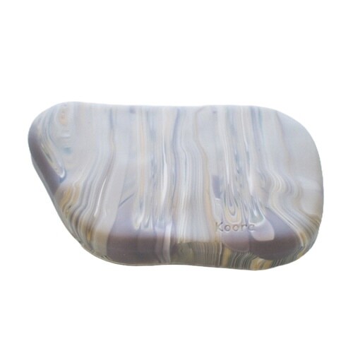 シャンプーブラシ koora グレー×パープル