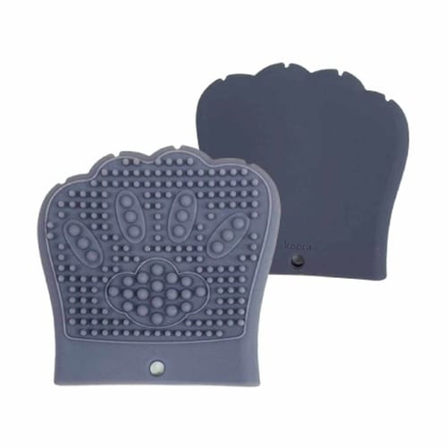 ボディブラシ パーツブラシ koora グレー