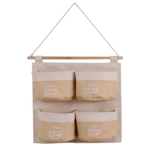 ウォールポケット M トルペ 吊り下げ ベージュ