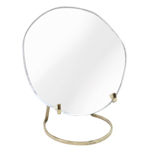 スタンドミラー Sサイズ ブラススタンドミラー