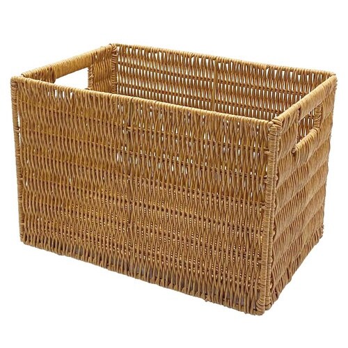 収納ボックス ペイル フェイク 柳