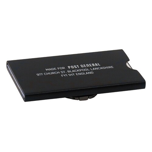 手鏡 アルミナムフリップミラー ブラック