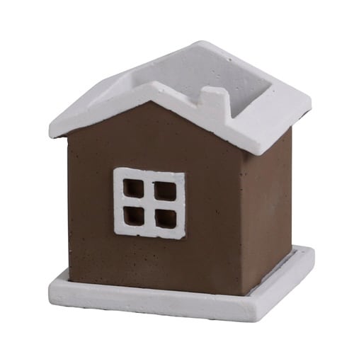 フラワーポット コティ スクエアポット ブラウン