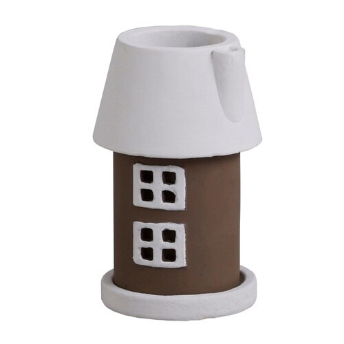 フラワーポット コティ ラウンドポット ブラウン