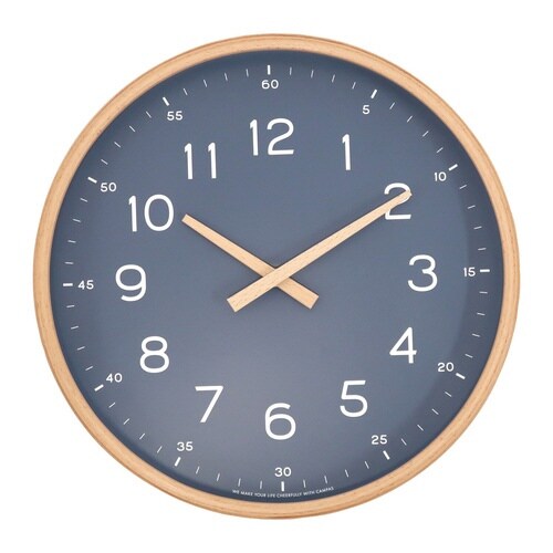 掛け時計 おしゃれ ネイビー