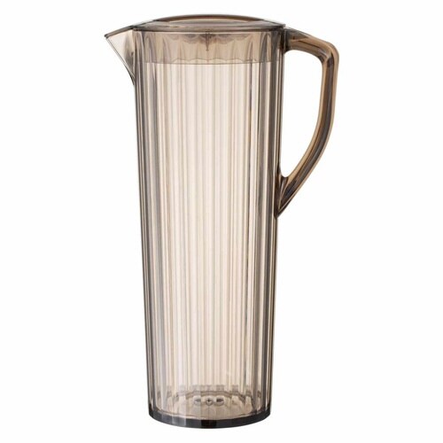 冷水筒 ピッチャー 1.2L グレイッシュブラウン