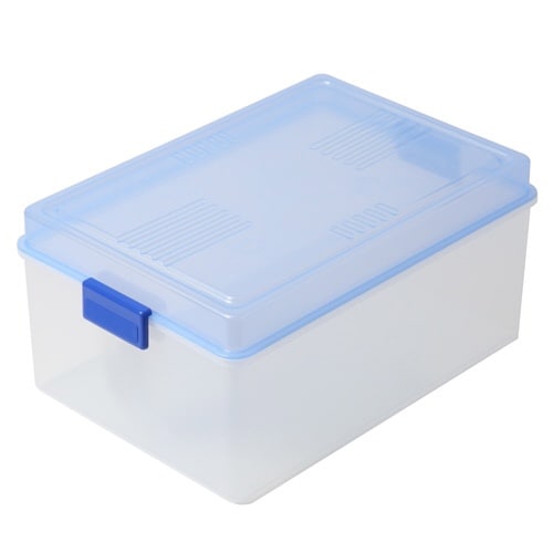 収納ボックス ベストボックス B4 クリアブルー