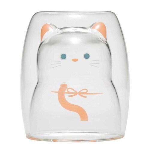 グラス 270ml ダブルウォール 二重構造 シロ