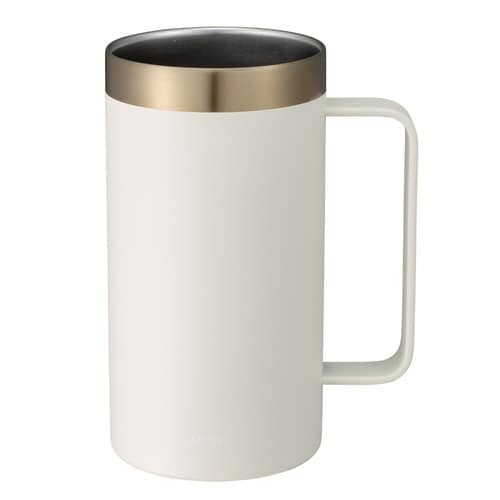 ビールジョッキ 500ml ホワイト
