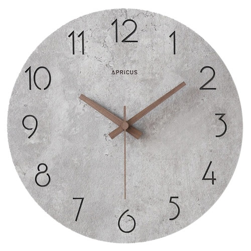 掛け時計 ロックストーン アプリクス アッシュ