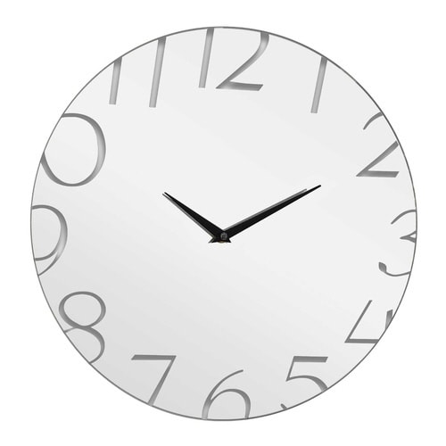 掛け時計 ラウンドミラー アプリクス 直径40cm