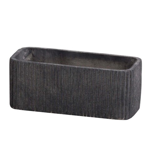 植木鉢 チルダ レクトポット S ブラック