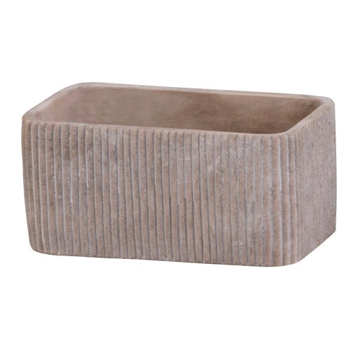 植木鉢 チルダ レクトポット L ブラウン