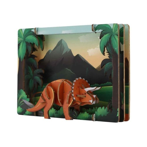 パズル 3Dシアターパズル トリケラトプス