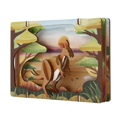 パズル 3Dシアターパズル アプリクス カンガルー