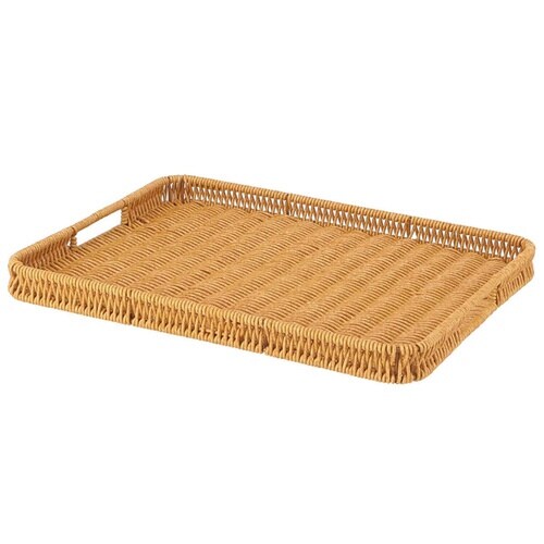 キッチントレー 洗える手編みトレー