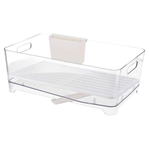 水切りラック Karatto クリア