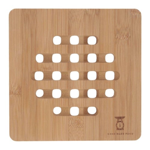 鍋敷き バンブー スクエア ラウンド スクエア