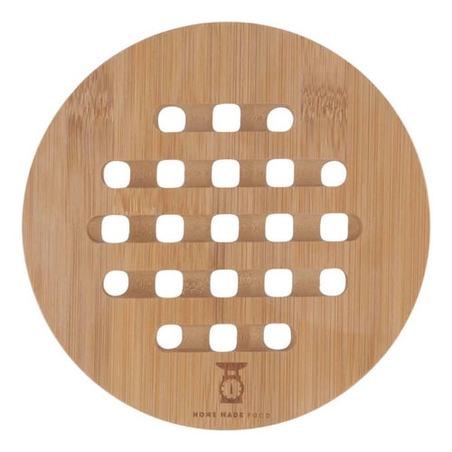 鍋敷き バンブー スクエア ラウンド ラウンド