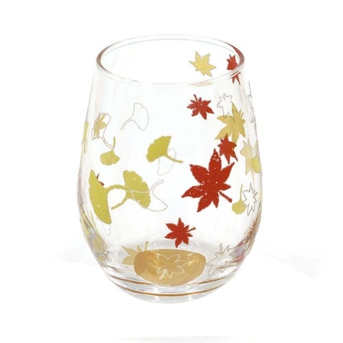 グラス 325ml きらめく日本のグラス 紅葉