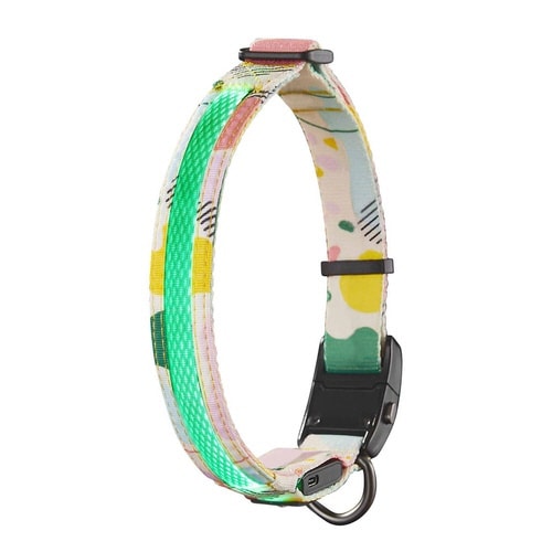 首輪 光る ドッグネス LED首輪 XL イエロー